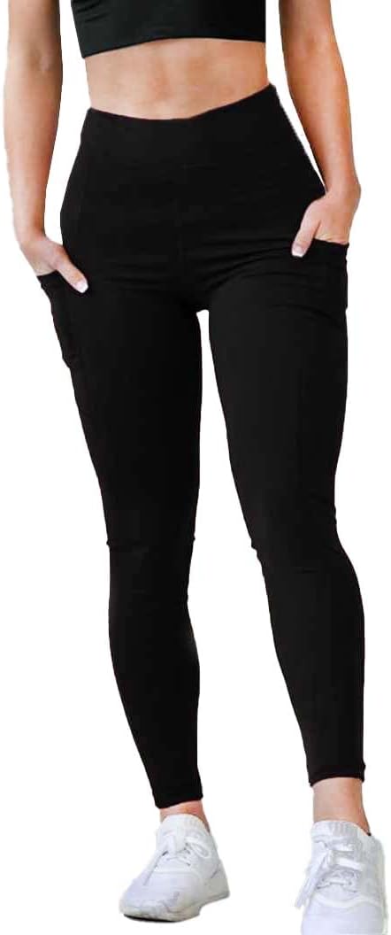 ImperativeImperative Women Quick Dry Gym Yoga Workout Sports Tights | Outdoor Running Slim Fit Yoga Pants for Women | Women Leggings (Solid Black, M)