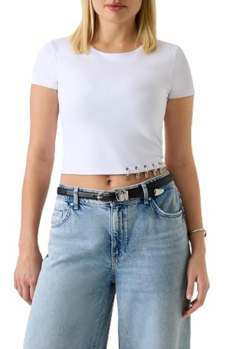 SS CN ELISABETTE GUESS TOP Pure White