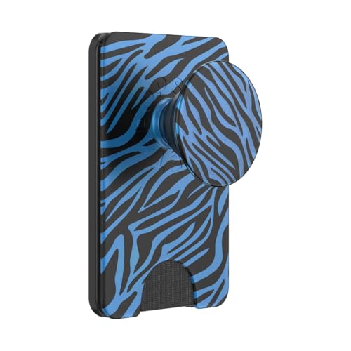 Image of PopSockets Phone Wallet for MagSafe, Phone Card Holder with Grip, Fun - Zed