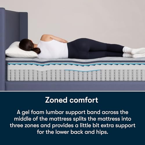 Image of Serta Five Star Mattress Tranquility 12 inch Plush Pillow Top King Mattress | CertiPUR-US certified, 10 Year Limited Warranty, 100-Night Trial, Made in the USA with global components, pressure relief