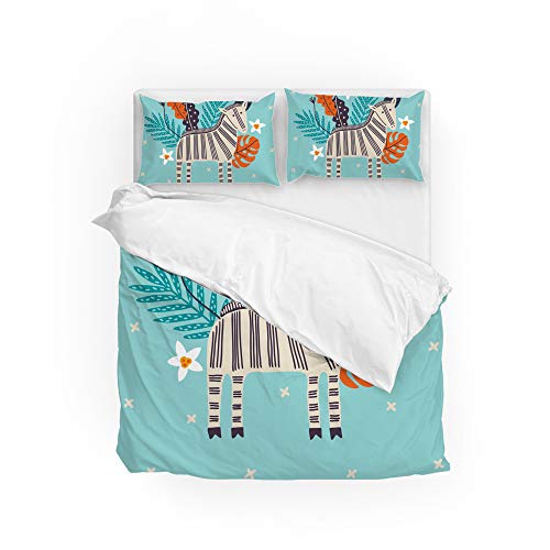 Housse de couette palmier en polyester ultra doux et durable - 2