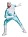 Disguise Men's Frozone Deluxe Adult Costume, Turquoise, L/XL (42-46)