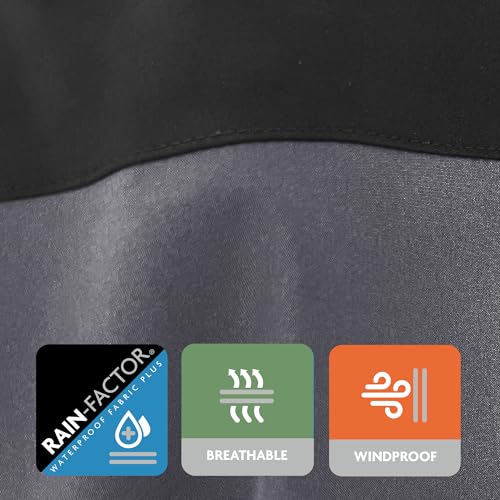 HABIT Men's Shadow Series Anglers Bluff Rain Jacket4