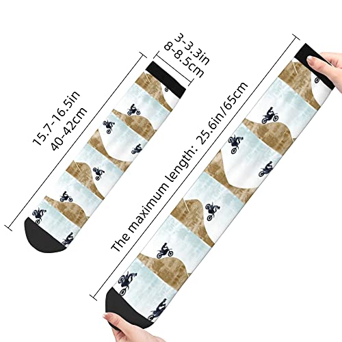 Motocross Dirt Bike - Men Women Novelty Comfort Casual Ankle Crew Socks Long Crazy Socks Dress Socks Athletic Tube Stockings - Breathable #TOP2