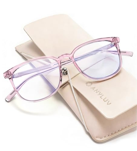 ANYLUV Blue Light Glasses for Woman Men Womens Blue Light Blocking Glasses Computer Glasses Anti Eyestrain