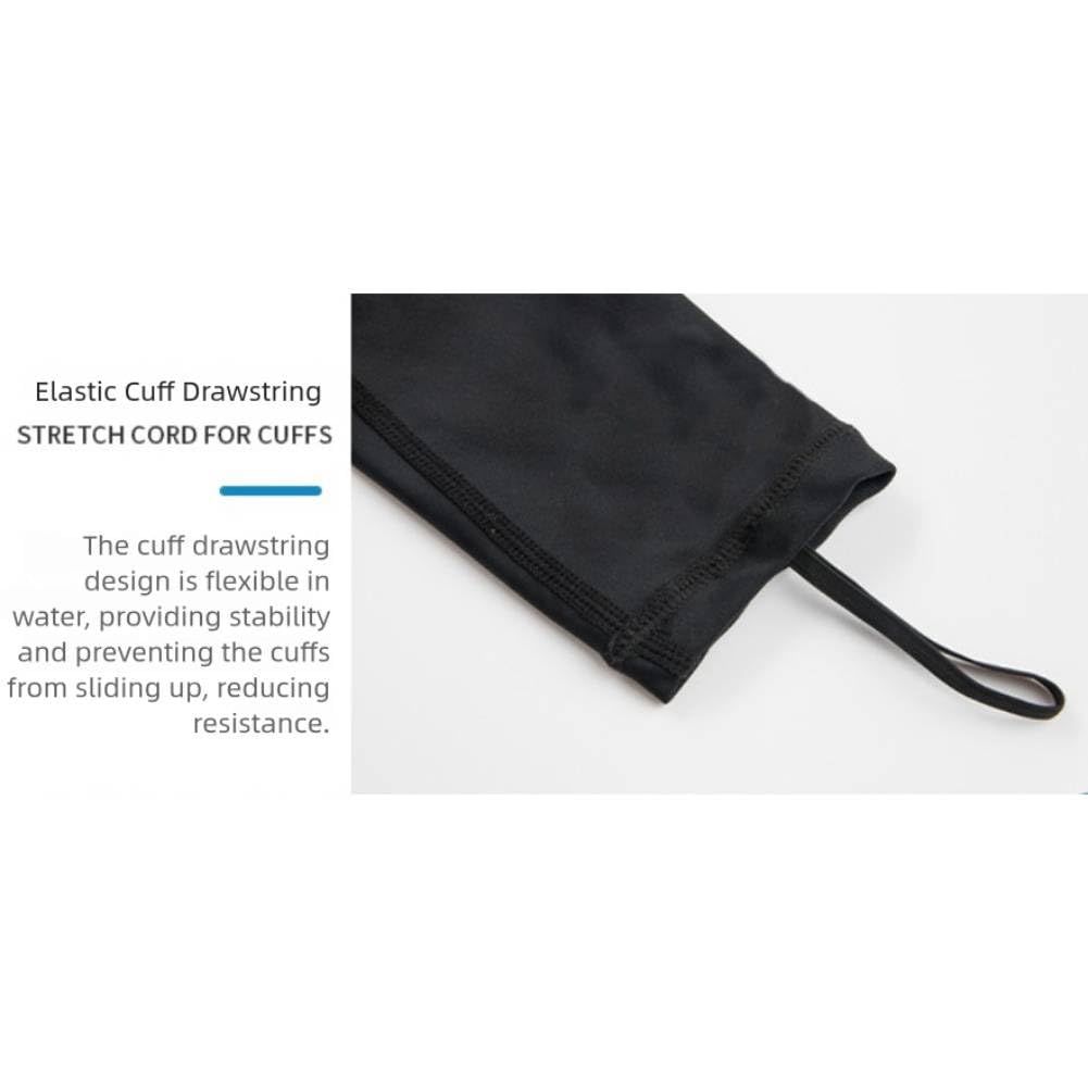 Muta da uomo in neoprene da 5 mm con cappuccio per immersioni, snorkeling, nuoto, surf, sport acquatici, protezione