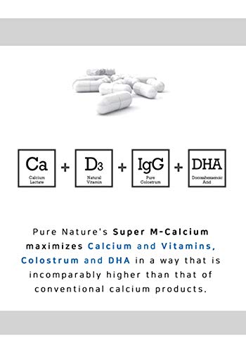 Pnc Super M-Calcium Natural Complex Bone And Brain Multi Support Helps In The Development Of Body Enhance Immune System And Bone Health - 120 Caps - Healthcare Supplement - #TOP1