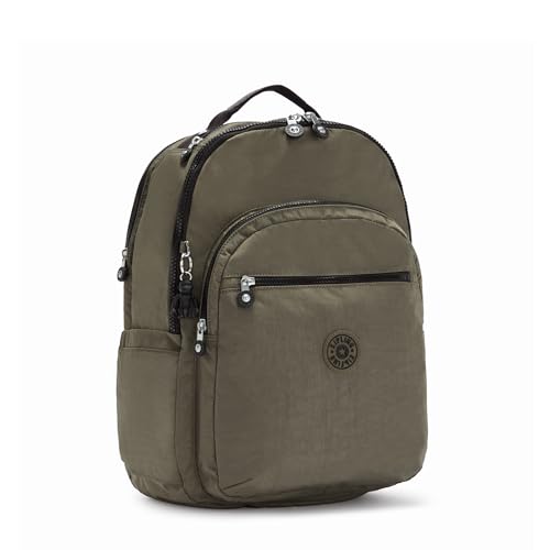 Image of Kipling Women's Seoul Extra Large 17 inch Laptop Backpack, Durable, Roomy with Padded Shoulder Straps, Built-In Protective Sleeve