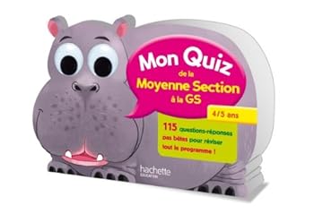 Paperback mon quiz - de la ms a la gs - 4/5 ans Book