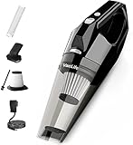 VacLife ハンディクリーナー コードレス 小型 充電式 ハンディ掃除機 超 18分間連続稼働 LEDライト付き 多機能 手軽 車用掃除機 低騒音対策 フィルターフィルム付き(VL756)