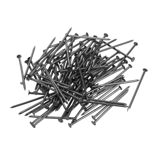 Paquete de clavos de hierro SOLUSTRE 500g para proyectos de cercas, albañilería y jardinería miniatura 1