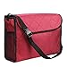 Wheelchair Backpack Bag, Wheelchair Bag,6Colors - Large Tote Accessory to Hang on Back- Lightweight,Wheelchair Storage Organizers for Walkers, Rollators, Scooters (Wine red)