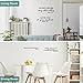 12 Styles Bible Verse Wall Decals Inspirational Decals Peel and Stick Vinyl Christian Stickers Prayer Wall Decor Butterfly Quotes Decor Art Sticker for Bedroom(Black, Green)