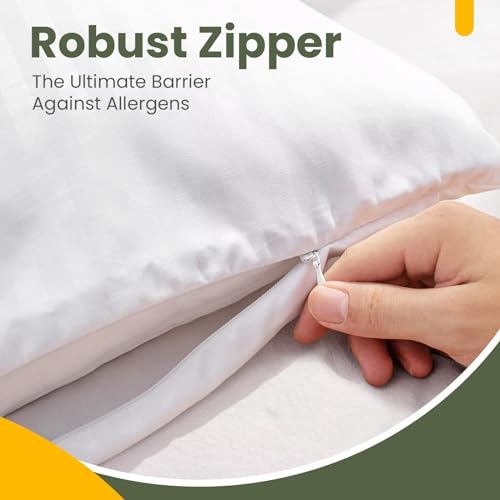 Fairpeak S4P Pillow Covers Bed Pillow Protectors thumb #2