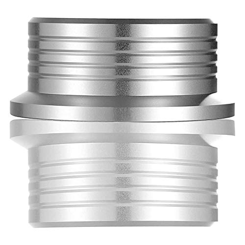 Viborg LP628S Record Weight Disc Stabilizer, Silver 60Hz Turntable Level, 280G (9.9 OZ) HiFi 3 in 1 Vibration-Proof Vinyl Clamp with Bubble Leveling (60Hz, Silver) - Thumbnail 5