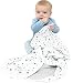 Baby Blanket for Crib or Stroller, Merino Wool Blanket, 40" x 31.5", Stars