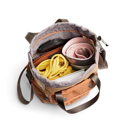 Bellroy Cinch Bucket Bag (compact 9 liter lightweight crossbody bag with external organization, internal zip pocket, adjustable shoulder strap, and adapts to be carried three ways) - SandDune3