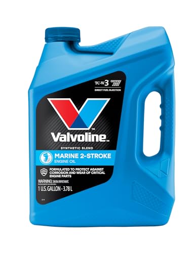 Image of Valvoline 2-Cycle Marine TCW-3 Motor Oil 1 GA, Case of 3