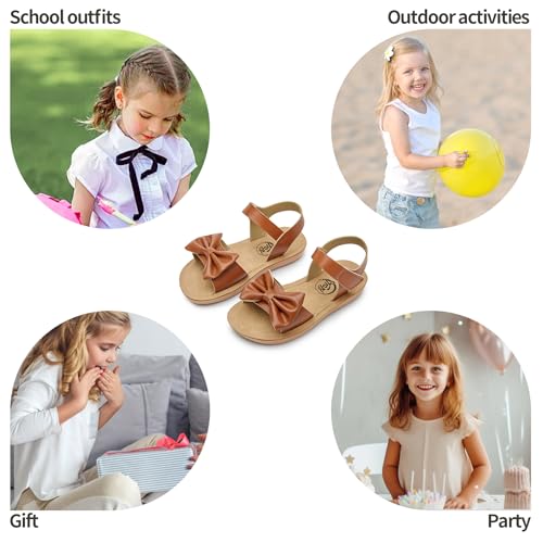 Image of Trary Toddler Sandals for Baby Girls Boys Summer Sandals Cute Kids Shoes Lightweight Open Toe Sandals Beach Holiday Unisex Child Sandals