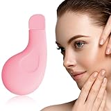 JYSNOW Mitesserentferner Porenreiniger für Nase, Silikon Nasen, Porenreinigung, Gesichtsschaber, Gesichtsspatel für Männer und Frauen, für Mitessern im Gesicht und an Der Nase (Rosa)