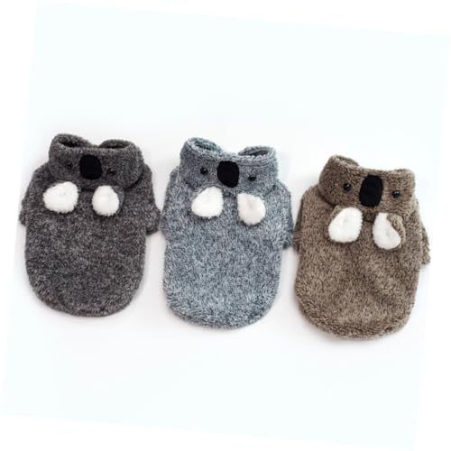 Abrigo Disfraz para Perro Koala Talla XL Color Café miniatura 4