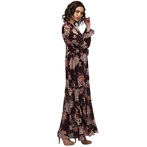 Image of Harpa V-Neck Printed Dress