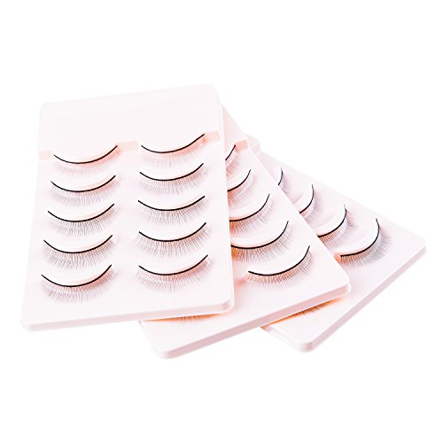 Kenzie Beauty Training Lashes for Eyelash Extension Teaching Practice Lashes 3 Pack