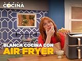Blanca cocina con Air Fryer