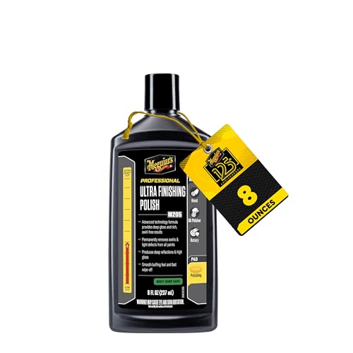 Meguiar's M205 Mirror Glaze Ultra Finishing Polish, Easy-to-Use Formula for Impeccable Shine,...