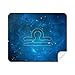 Starry Night Libra Zodiac Constellation Cleaning Cloth Screen Cleaner 2pcs Suede Fabric