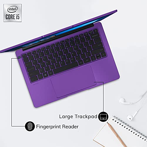 Image of AVITA LIBER V14 NS14A8INF561-AP 14-inch Laptop (Core i5-10210U /8GB /512GB SSD /FHD Display /Windows 10 Home /Intel UHD Graphics 620), Avita Purple