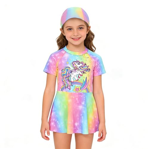 Maillot de bain fille LUVDECO anti-UV pour éviter les coups de soleil