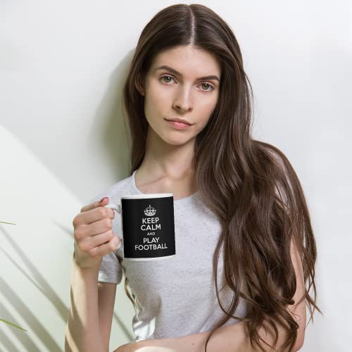 Image of Printed Coffee Football Lover Mug | Christmas | New Year - 350ml Capacity