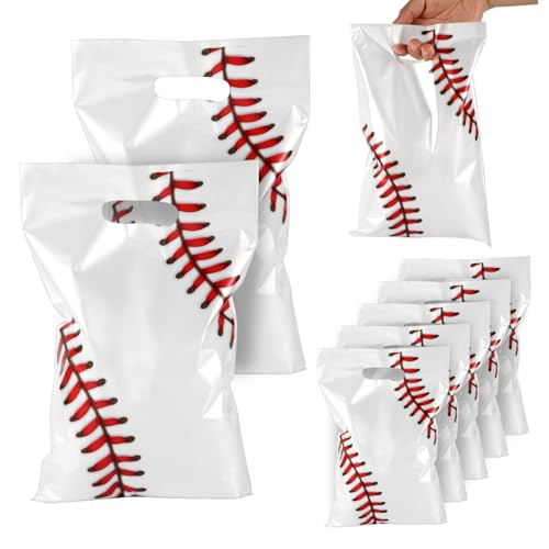 PEUTIER 50pcs Baseball Party Gift Bags, Baseball Goodie Bags Favors Sport Theme Party Favor...