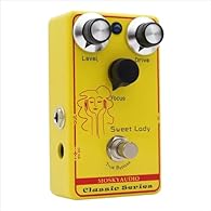 The sweet lady is a touch sensitive low gain overdrive pedal. it is designed to overdrive distorted amplifiers and give dynamically controlled light overdrive on clean sounds. With our unique focus control you can adjust the feel and dynamics of the ...