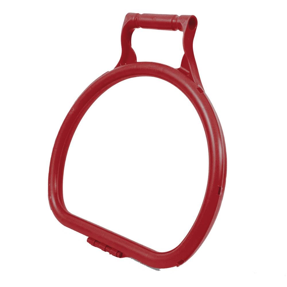 JanSan® Ergonomic D Shape Litter Picking Bag Hoop Red Amazon.co.uk