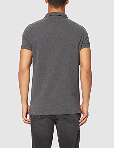 Superdry Classic Pique S/S Polo Polo Uomo, Grigio