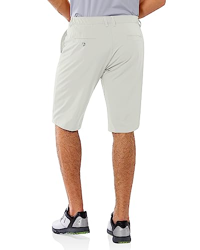33,000ft Men's Golf Shorts Dry Fit, Lightweight Quick Dry Golf Stretch Shorts with Pockets 11" Inseam for Travel Casual3