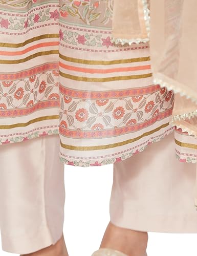 Image of Amazon Brand - Myx Women's Kurta Pant Set with Dupatta| Salwar Suit (Available in Plus Sizes)