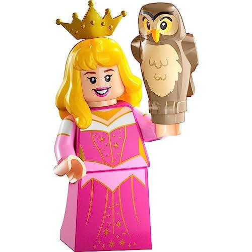 LEGO Minifiguras Disney 100 – Elige 1 de 18 figuras diferentes 71038 (Princesa Aurora con búho)