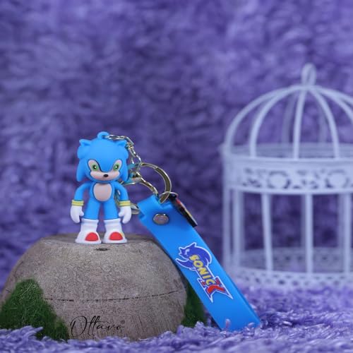 Image of OTTAVO Cute Cartoon 3D Silicone High -Quality PVC Material Keychain, Suitable for Boys and Girls - Pack of 1.