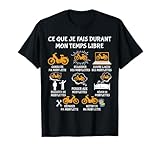 mobylette ce que je fais durant mon temps libre mobylettes T-Shirt
