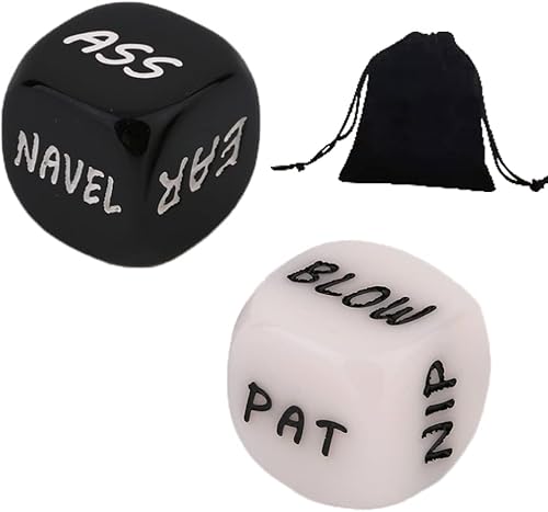 Miniatura 3 de 2 juegos creativos de dados para parejas para adultos traviesosfiestas dados de amor dados divertidos dados de desafío juegos de decisión regalo