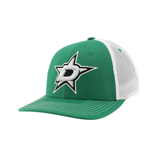 Image of ZHATS NHL Unisex-Adult NHL Officially Licensed Adjustable Snapback Hat Dakota Icon Team Color