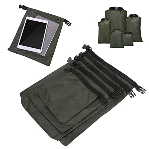 Topyond Dry Bag Waterproof, Camping Travel Bag, Lightweight Roll Top Stuff Sack for Boating, Kayaking, Hiking, Multiple Sizes (1.5L, 4L, 5L, 7L, 10L)