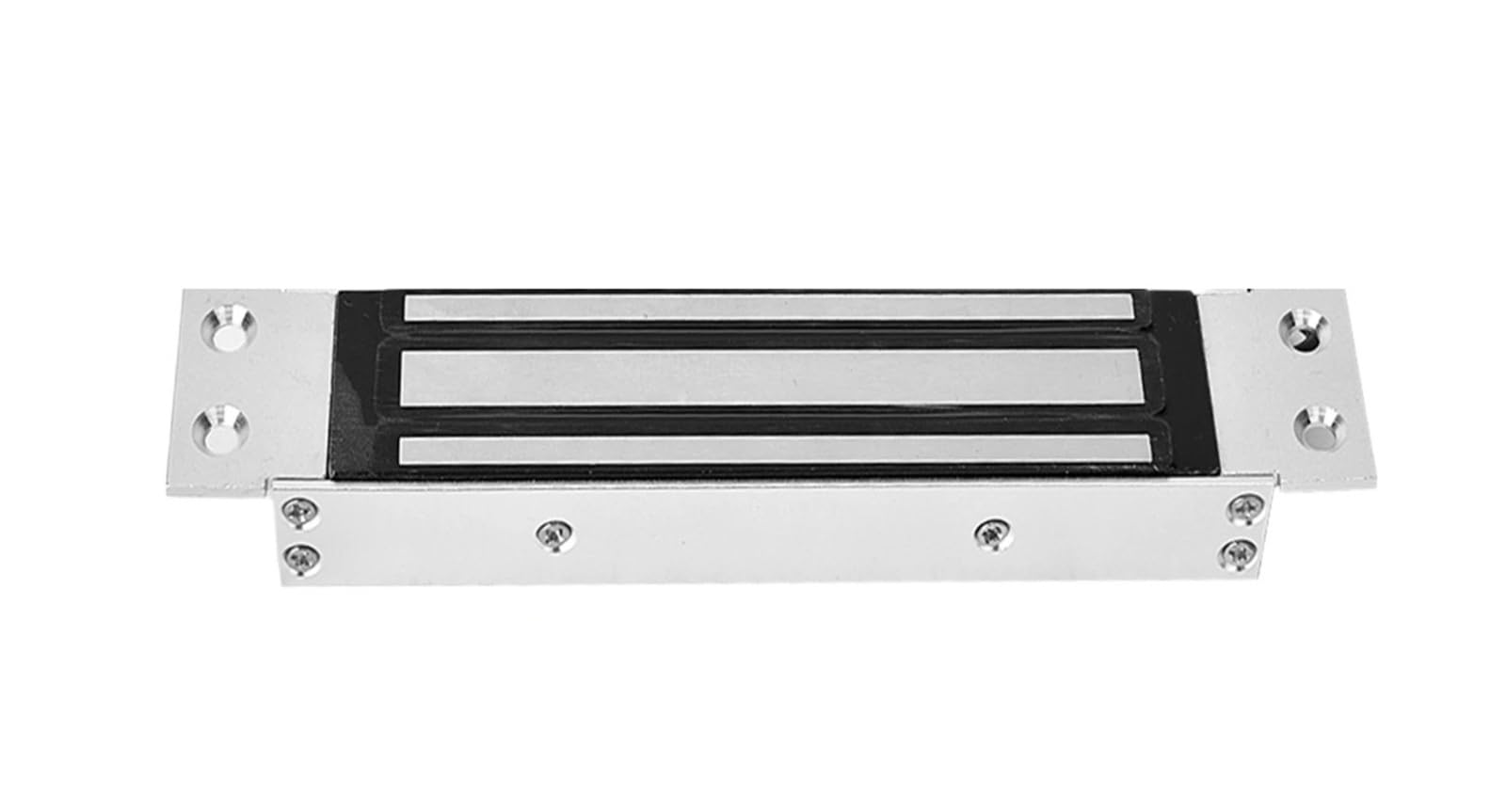 Powsi White Magnetic Door Lock 12V Holding Force Embedded Electric Magnetic Lock Electromagnetic Lock Access Control Magnetic Lock