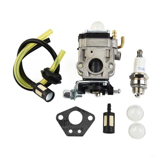 Vergaser Kit, Rasenmäher Ersatzteile Ersatz für Florabest FBS 43 A1, FBK 4 B2 4in1, für Parkside PBK 4 A1, PBS 2 A1 Vergaser Kit, Rasenmäher Ersatzteile Ersatz für Florabest FBS 43 A1, FBK 4 B2 4in1, für Parkside PBK 4 A1, PBS 2 A1
