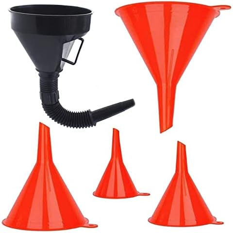 Set de Embudo Universal con 4 Mini Embudos de Relleno Cover