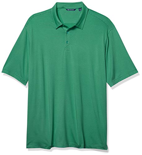 Polo homme vert 1X Cutter & Buck idéal pour le golf et les loisirs