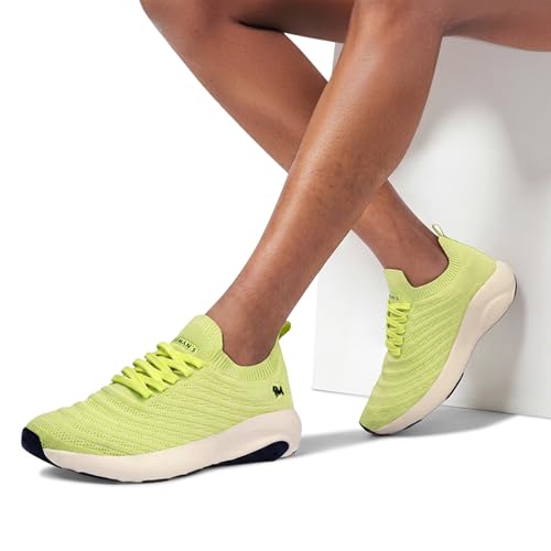 Image of Neeman's Begin Walk Glide Sneakers for Men | Breathable Knit Upper, Cushioned EVA Sole | Lightweight Walking Shoes for Everyday Comfort